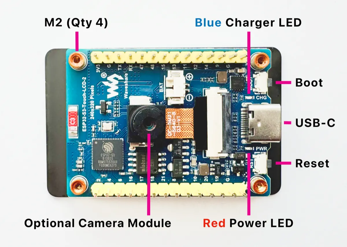 ESP32-S3-Touch with 2inch screen