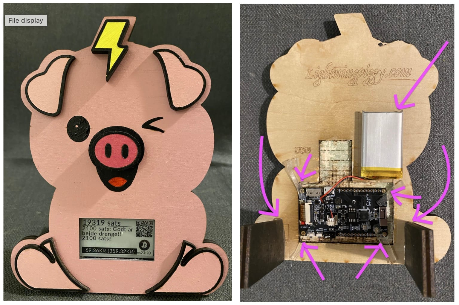 LaserEngraved Piggy - image 4