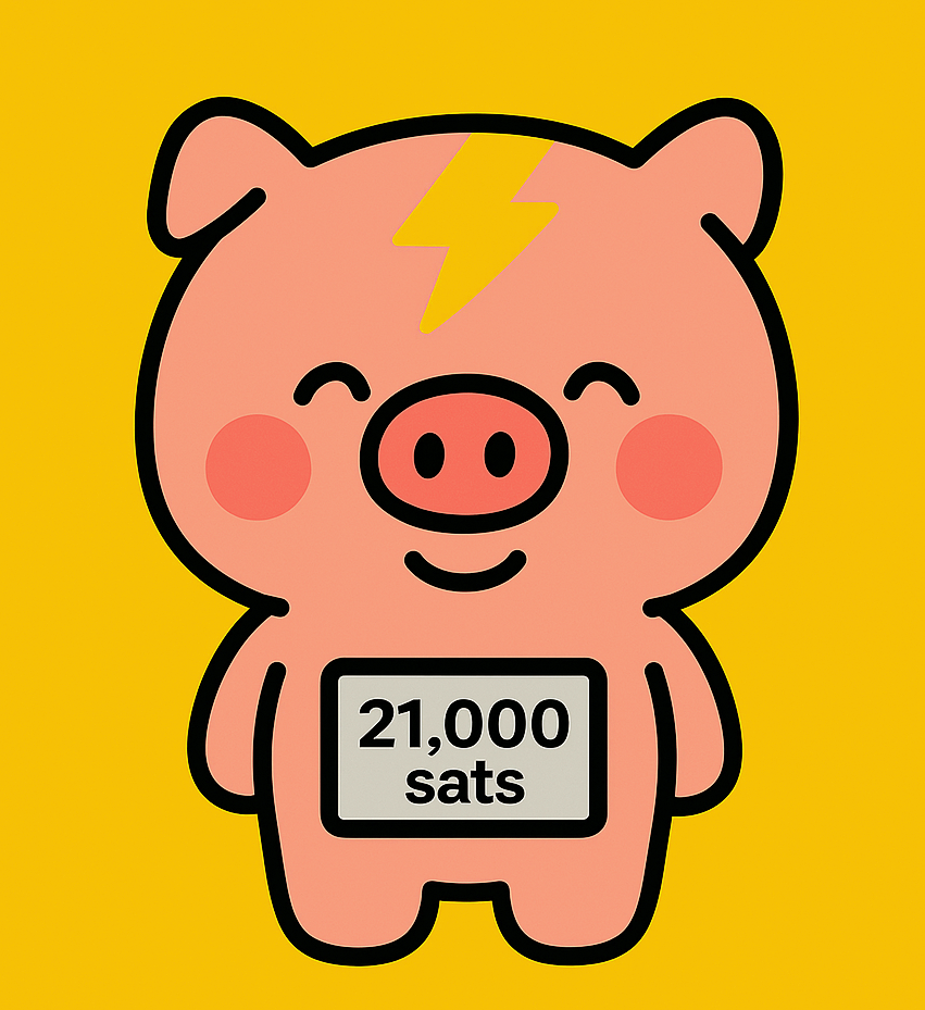 LightningPiggy mascot