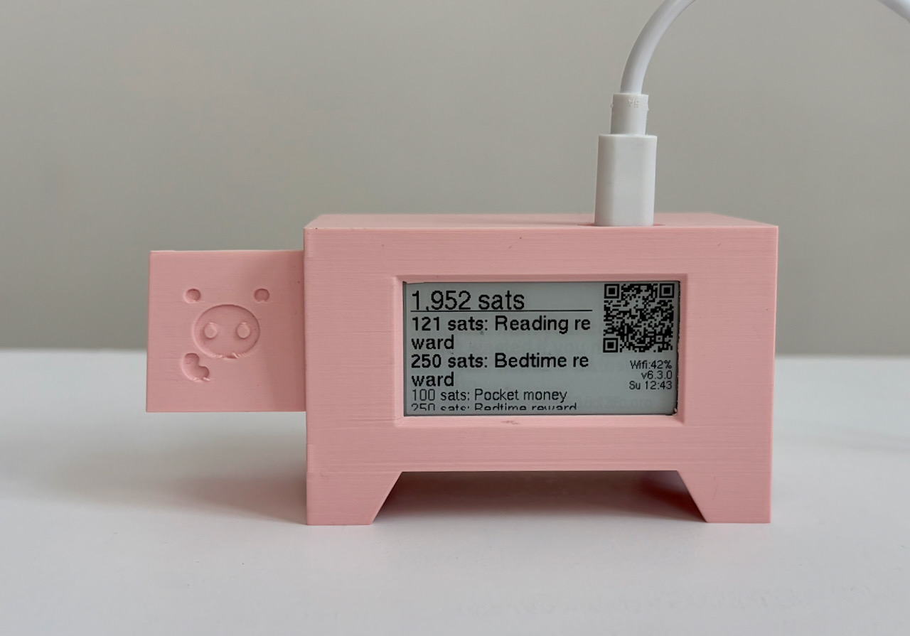 LightningPiggy Classic E-paper edition