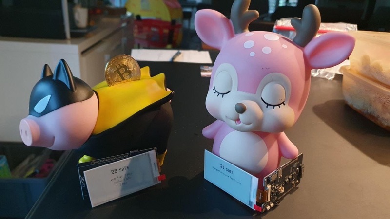 LightningPiggy in the wild 73