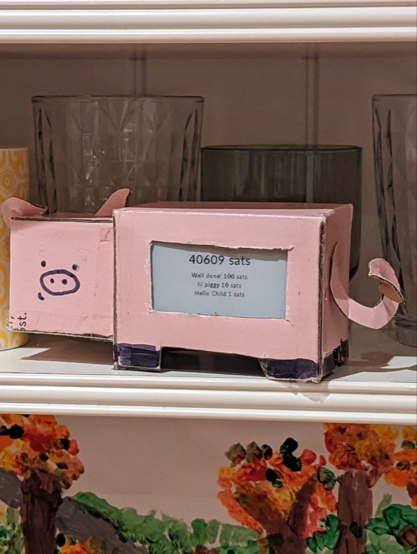 LightningPiggy in the wild 70