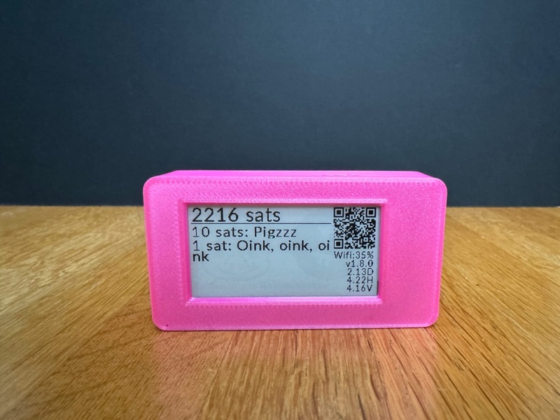 LightningPiggy in the wild 57