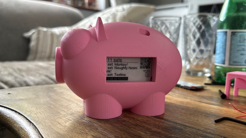 LightningPiggy in the wild 32