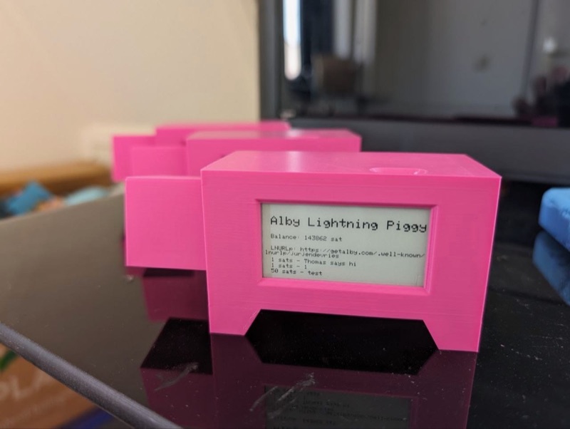 LightningPiggy in the wild 31