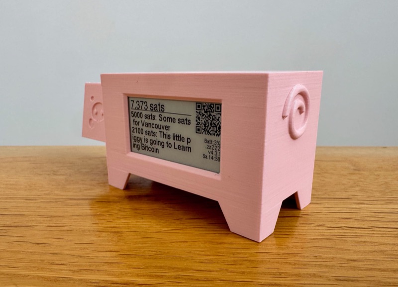 LightningPiggy in the wild 26