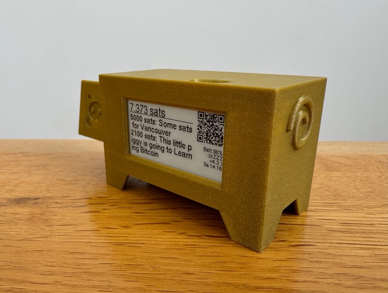 LightningPiggy in the wild 13