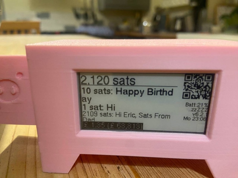 LightningPiggy in the wild 10