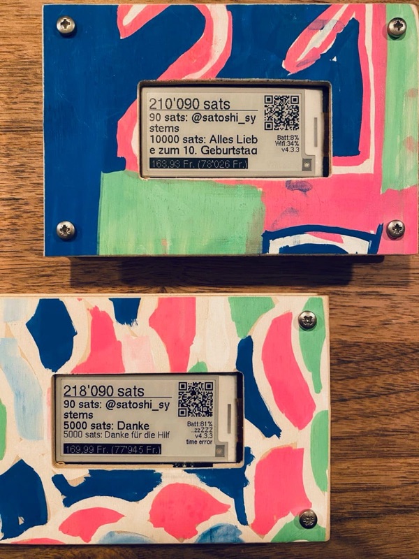 LightningPiggy in the wild 7